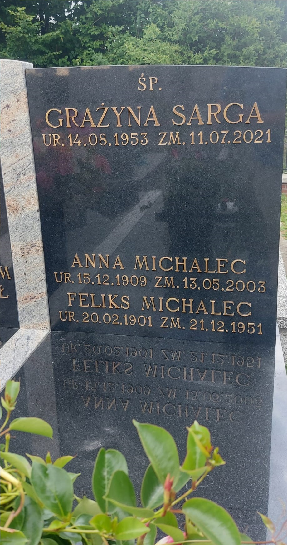 Anna Michalec 1909 Mogilany - Grobonet - Wyszukiwarka osób pochowanych