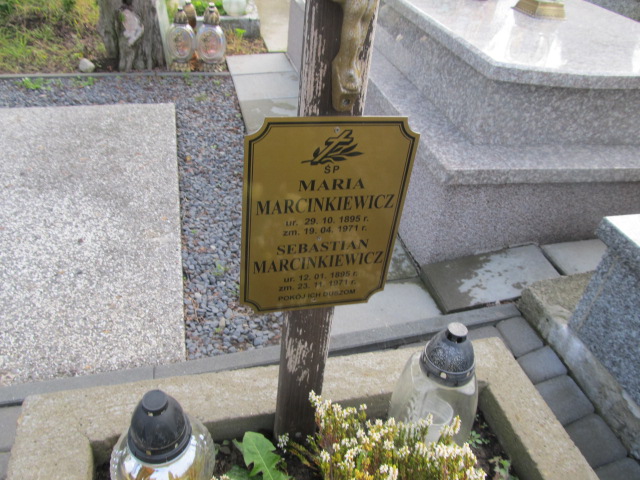 Maria Marcinkiewicz  Mogilany - Grobonet - Wyszukiwarka osób pochowanych