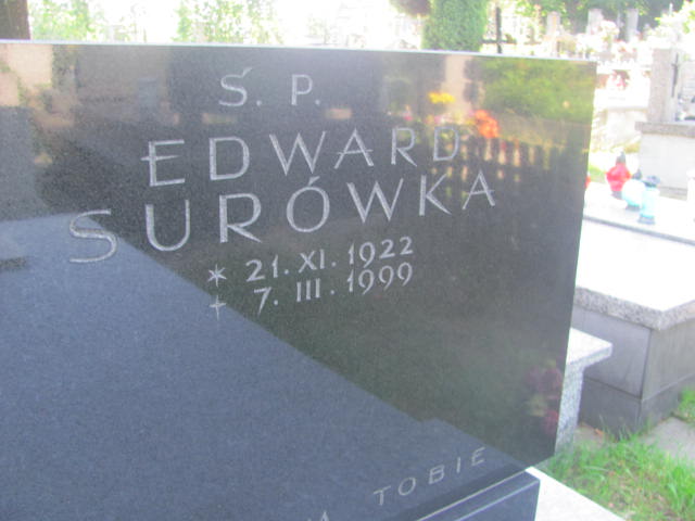 Edward Surówka 1922 Mogilany - Grobonet - Wyszukiwarka osób pochowanych