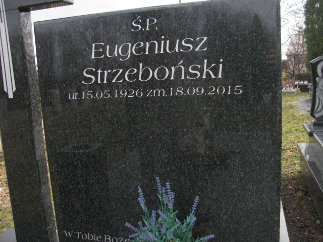Eugeniusz Strzeboński 1926 Mogilany - Grobonet - Wyszukiwarka osób pochowanych