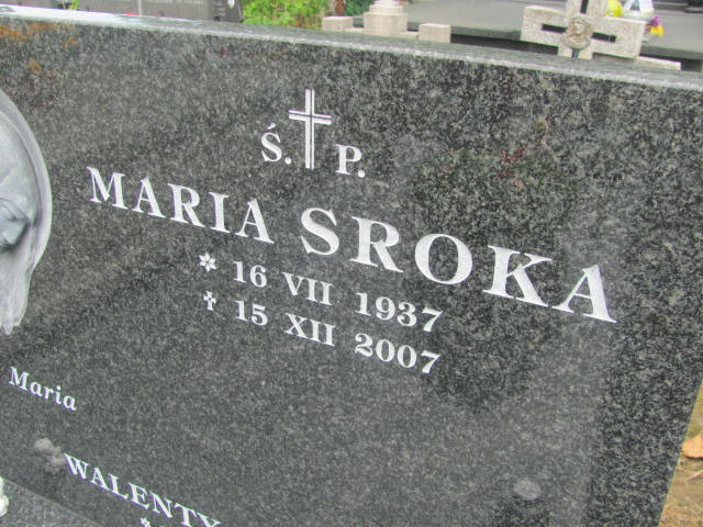 Maria Sroka  1937 Mogilany - Grobonet - Wyszukiwarka osób pochowanych
