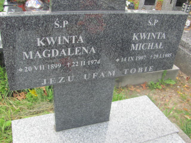 Michał Kwinta 1907 Mogilany - Grobonet - Wyszukiwarka osób pochowanych