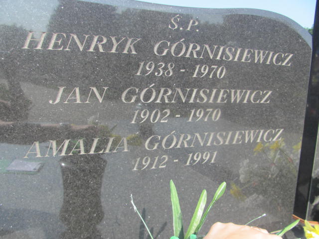 Amalia Górnisiewicz Kubka 1912 Mogilany - Grobonet - Wyszukiwarka osób pochowanych