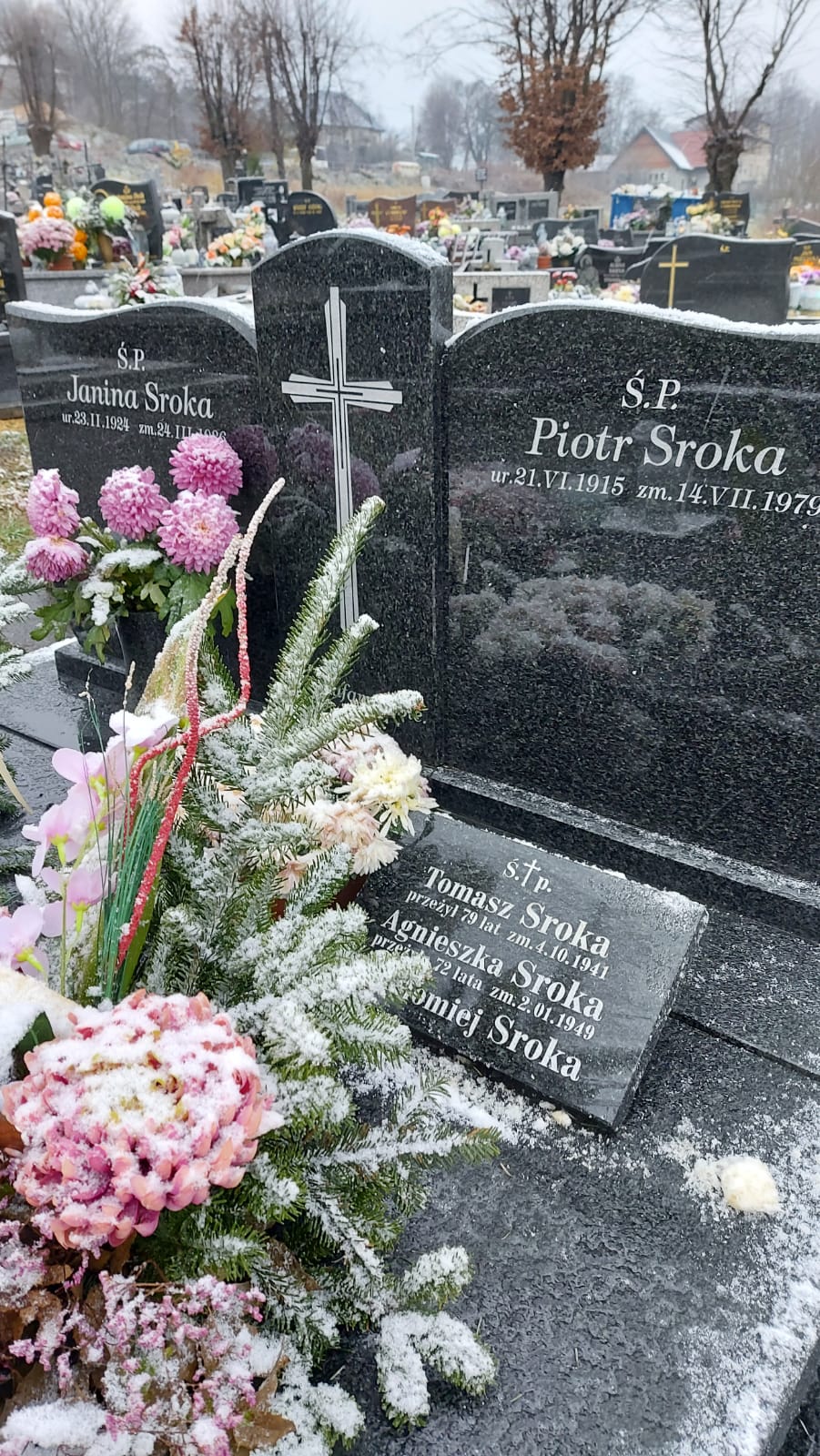 Grób Piotr Sroka
