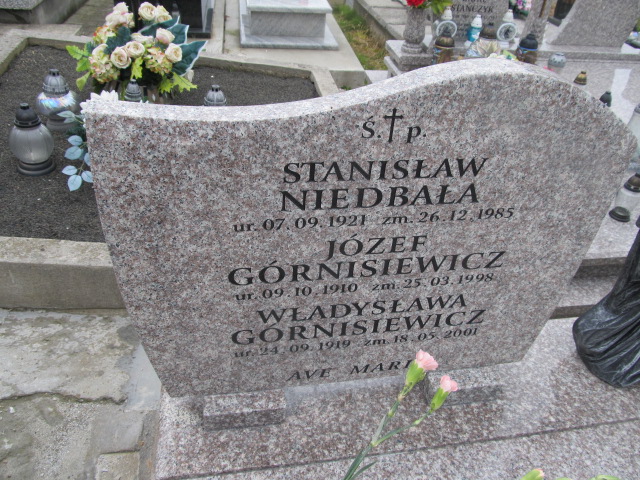 Stanisław Niedbała 1921 Mogilany - Grobonet - Wyszukiwarka osób pochowanych