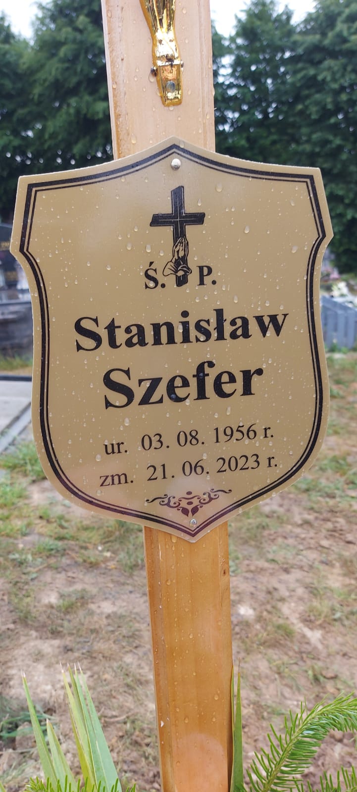 Grób Stanisław Szefer