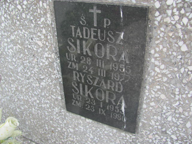 Grób Ryszard Sikora