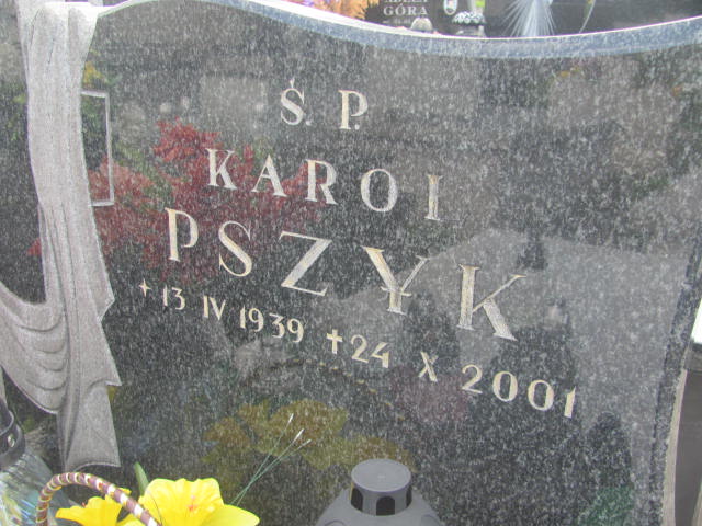 Karol Cecyl Pszyk 1939 Mogilany - Grobonet - Wyszukiwarka osób pochowanych